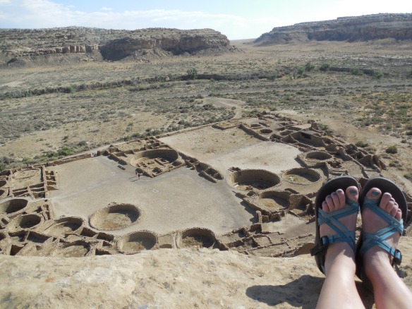 And, of course, I was pretty excited to wear my Chacos (and my Chaco belt!) in Chaco Canyon :)